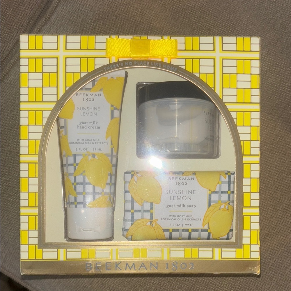 Beekman 1802 Lemon Delight Gift Set